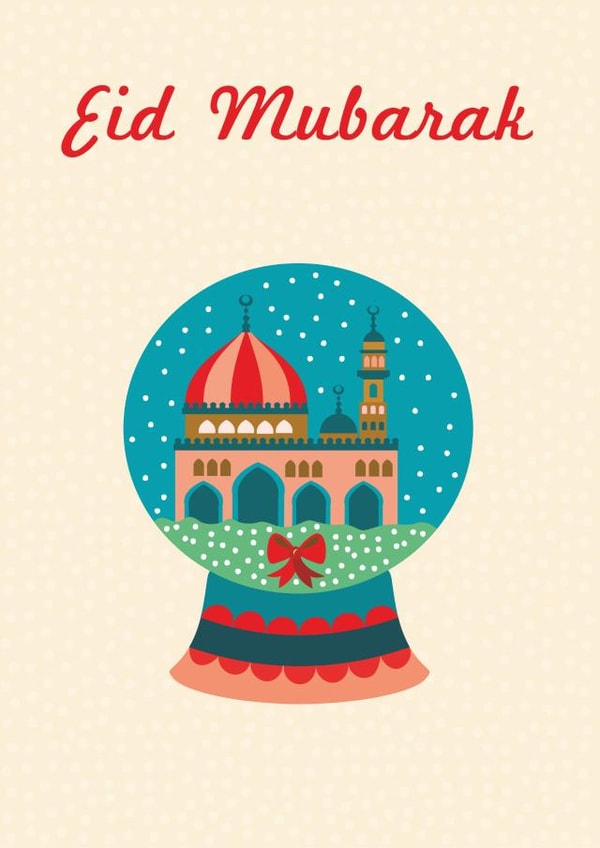 eid mubarak Faith Card 4197 created by Ink & Ocean