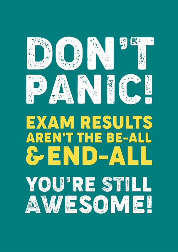 don't panic Good Luck Card 9641 created by Shutterjunkie