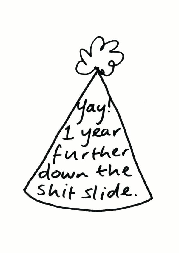 humour funny Birthday Card 9534 created by Cardinky