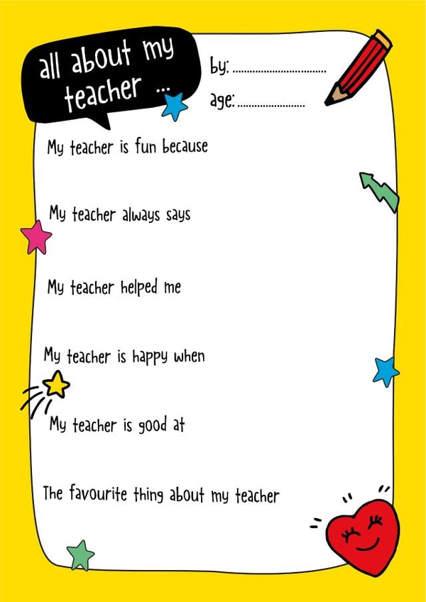 teacher thanks Card 7687 created by Poppy Lane