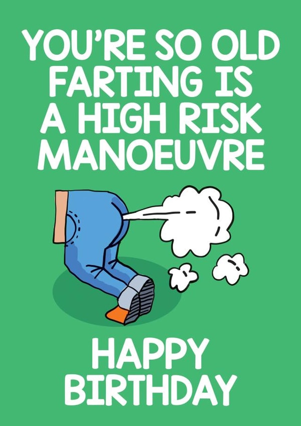 you're so Birthday Card 8576 created by Thirty Mussels