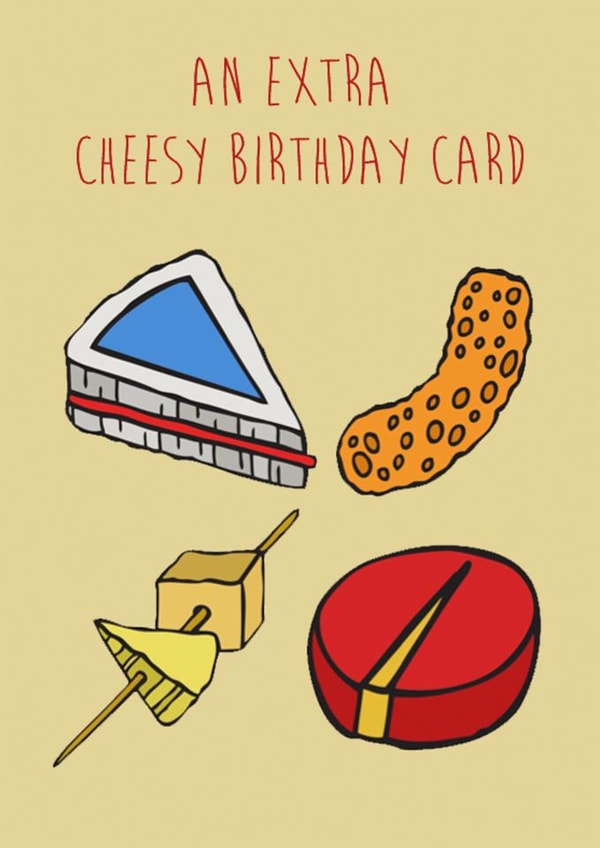 Extra cheesy birthday card created by Stonefoxes