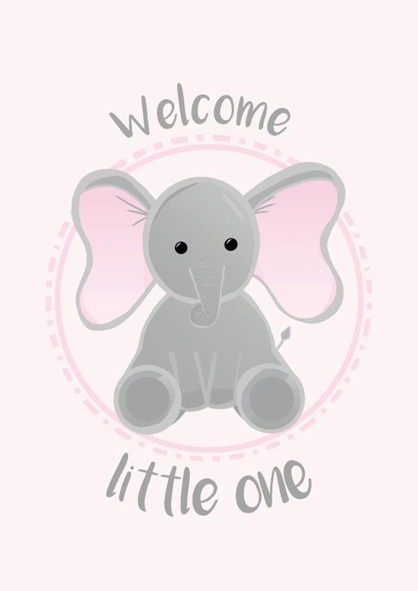 newbaby girl New Baby Card 12834 created by Tori's Little Bubble
