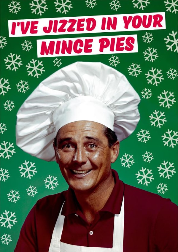 i've jizzed Christmas Card 3022 created by Dean Morris Cards