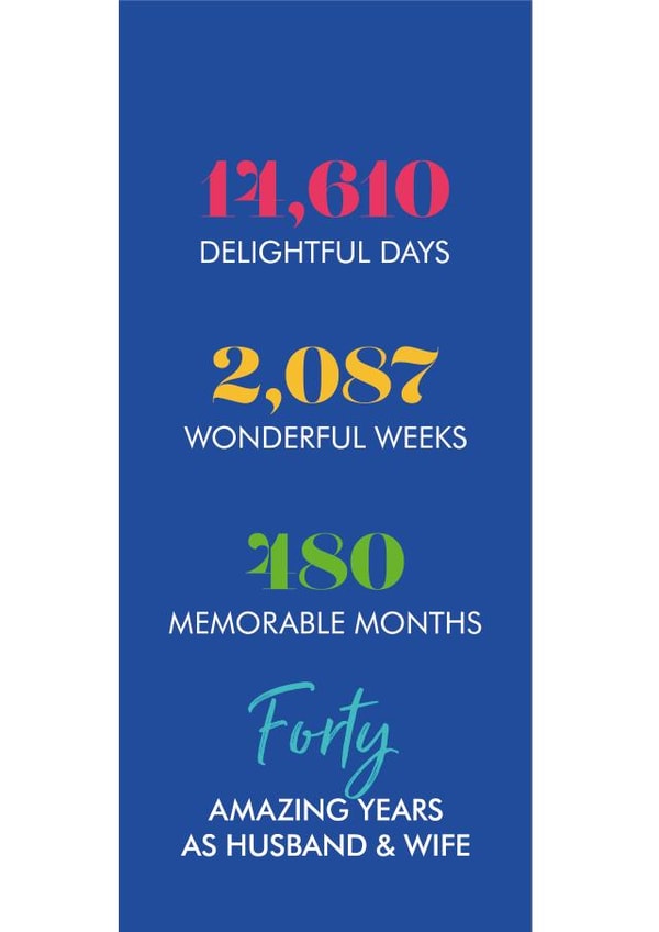 wedding marriage Anniversary Card 7697 created by Poppy Lane