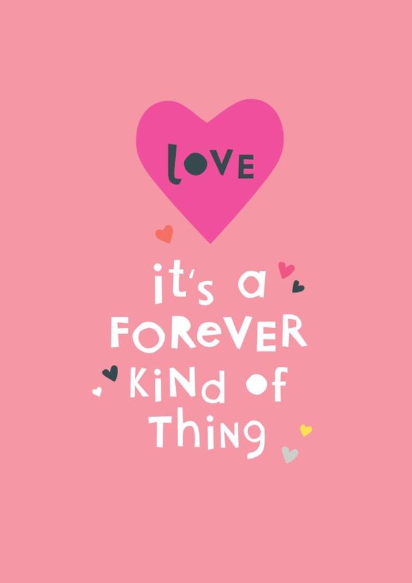 love heart Anniversary Card 6072 created by YTR Studios (Yasmin Tara)