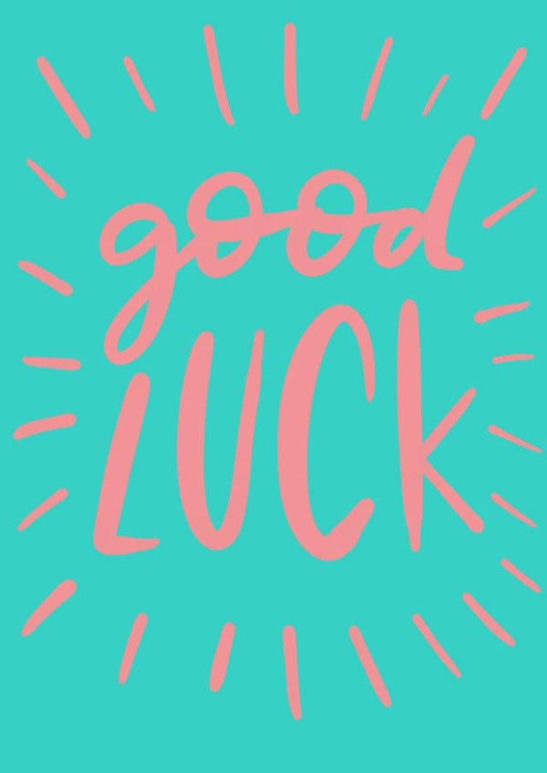 good luck Good Luck Card 6337 created by GOOD TRIP