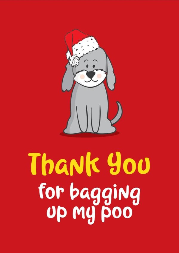 dog funny Christmas Card 9644 created by Shutterjunkie