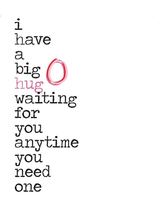 Big Hug Love & Friendship Card 9139 created by PAPAGRAZI