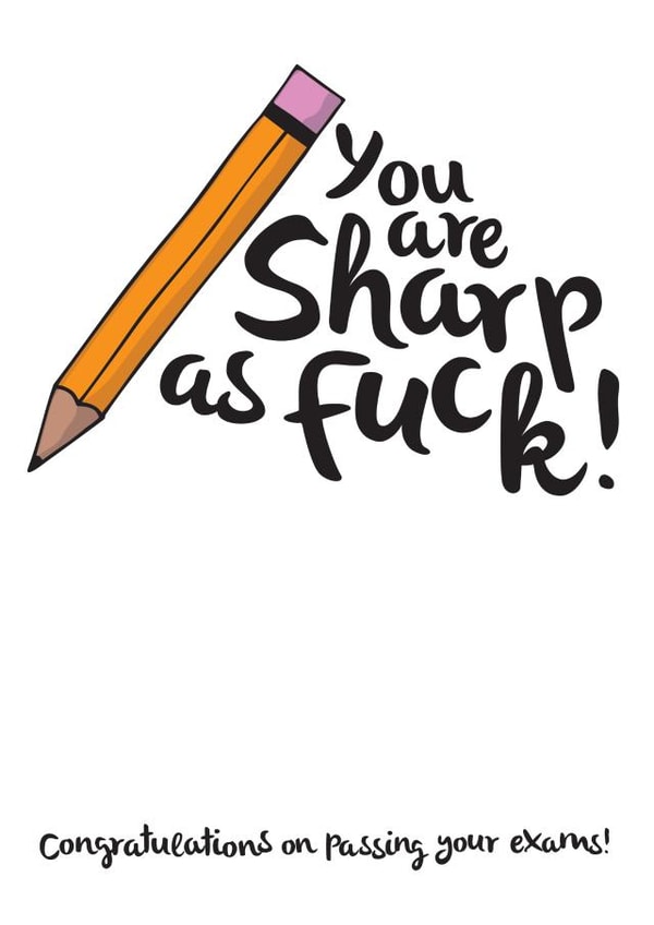 exams congratulations Exams Card 11225 created by Pukka Design