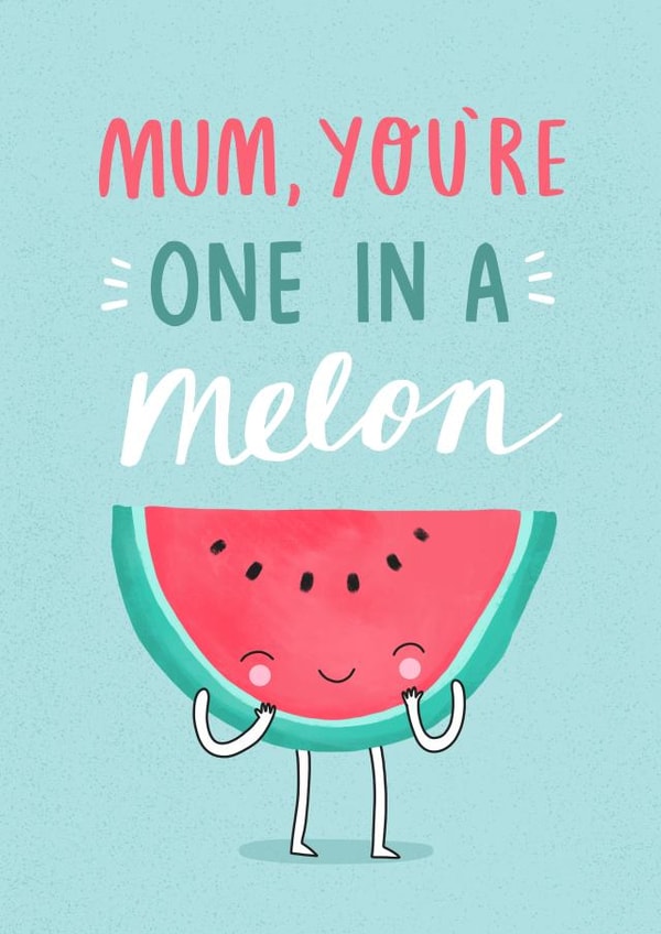melon mum Mothers Day Card 24954 created by Charly Clements