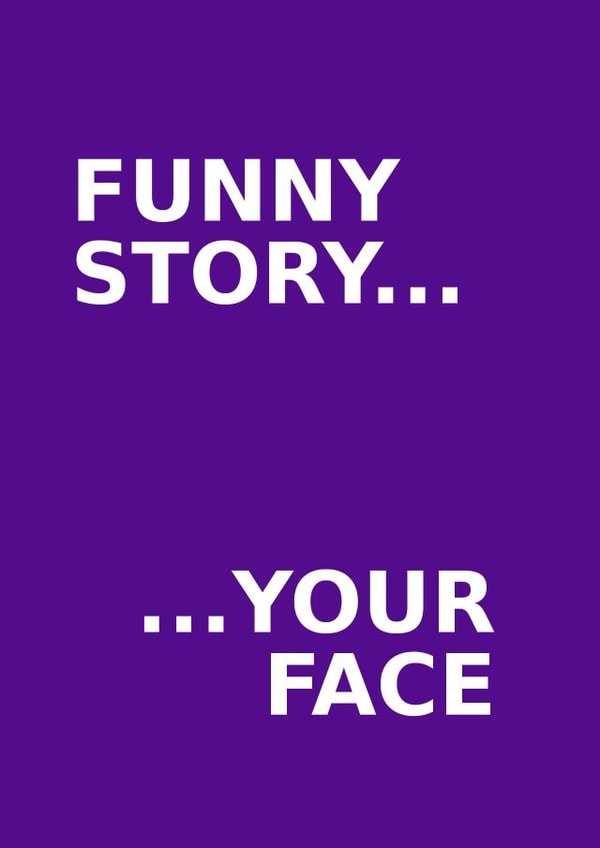 FUNNY RUDE Card 27397 created by DirtyFilthySexy