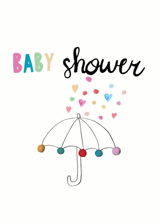 Baby love Pregnancy Card 14275 created by Pom Pom Party Cards