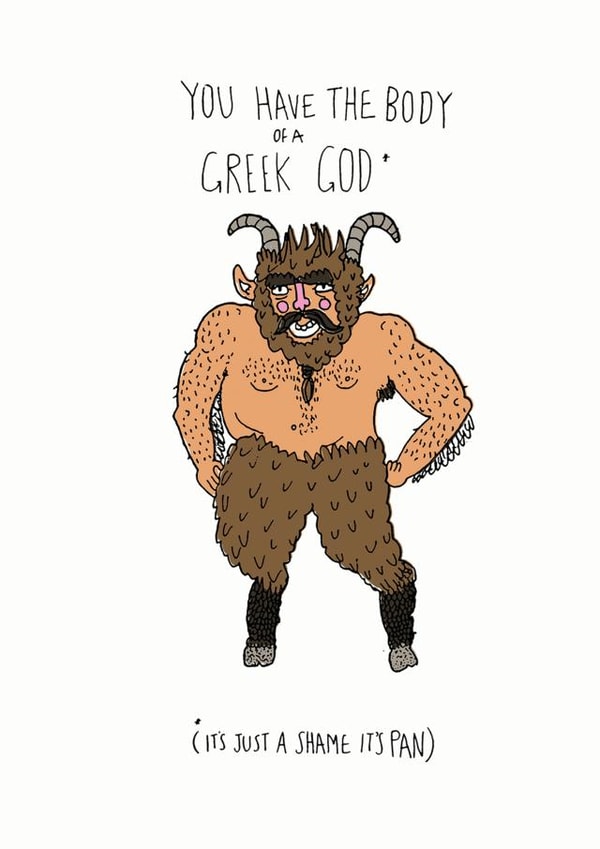 greek god Birthday Card 23238 created by 2B Or Not 2B