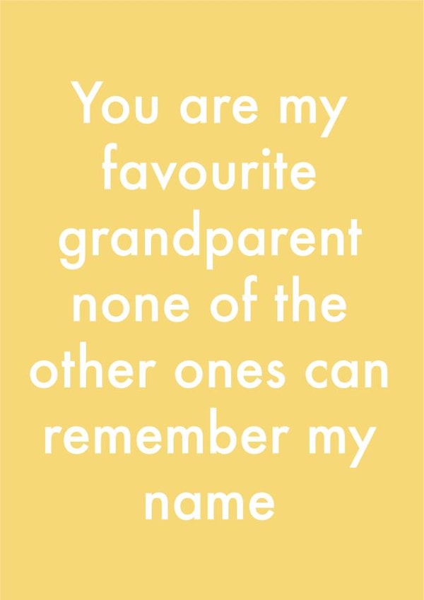 grandparent grandfather Birthday Card 12810 created by OBJECTABLES