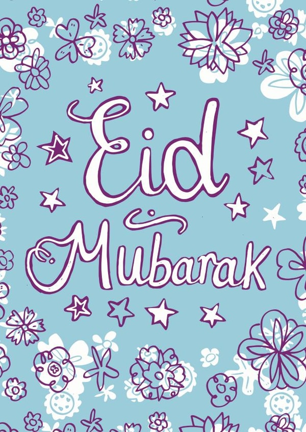 eid mubarak Faith Card 14288 created by Halal Cards