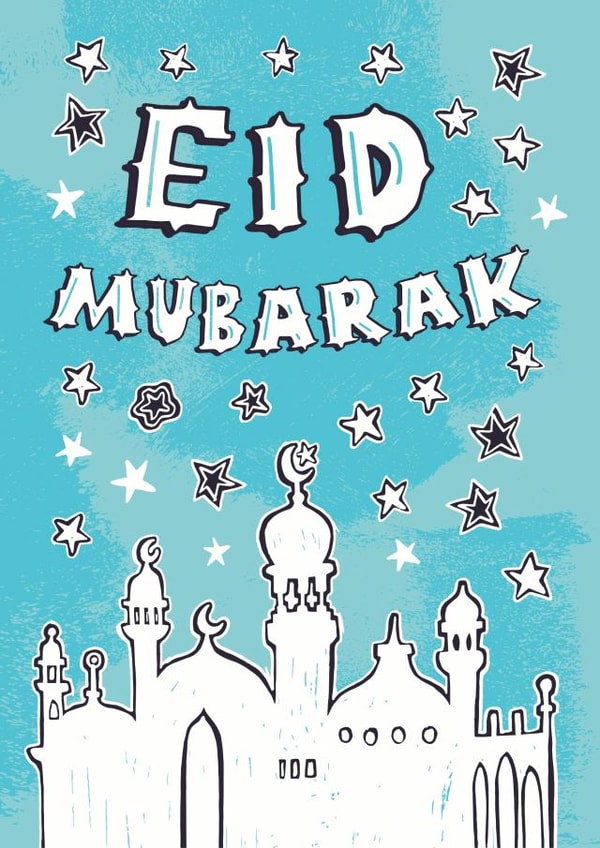 eid muslim Faith Card 14289 created by Halal Cards