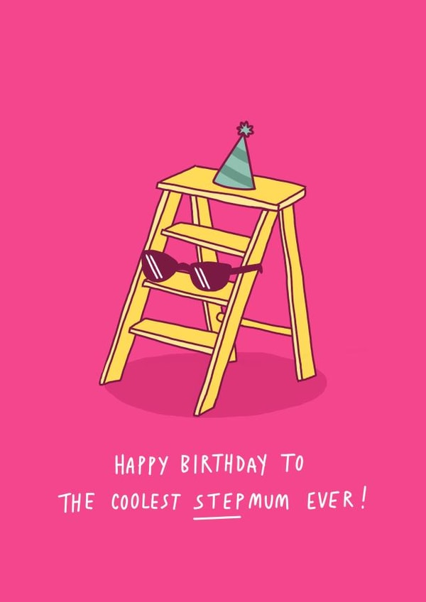 coolest stepmum Birthday Card 2186 created by Charly Clements