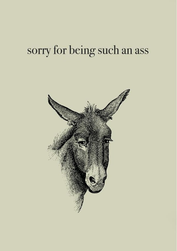 sorry for Sorry Card 14300 created by Rosie Parsons