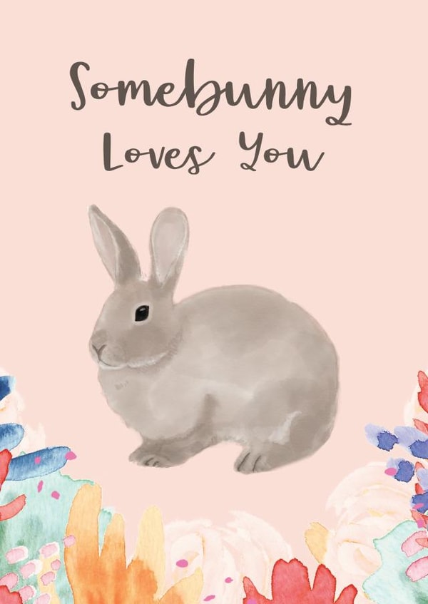 love bunny Card 37970 created by Rosie Parsons