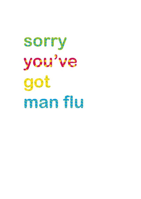 sorry you've Get Well Card 12313 created by Dotish Designs