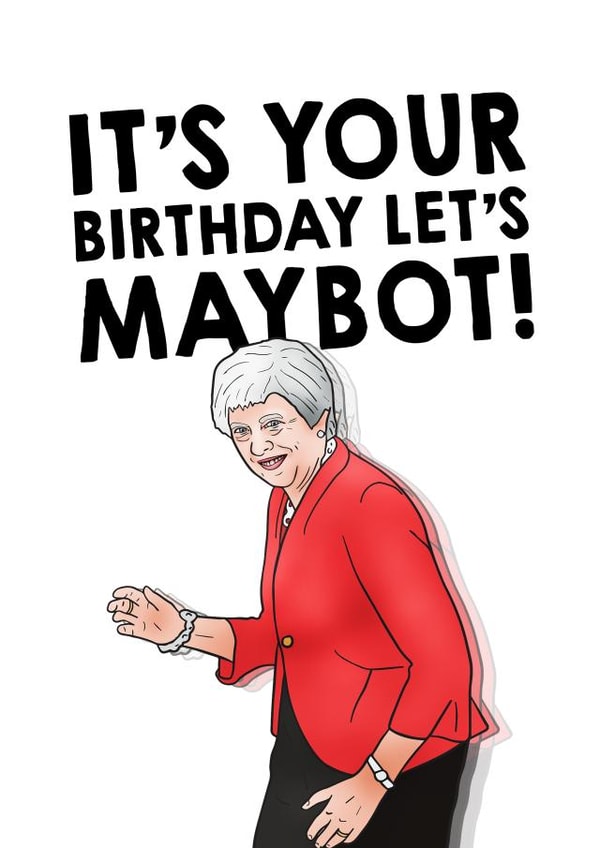theresa may Birthday Card 32439 created by Hey Huns It's Nicole