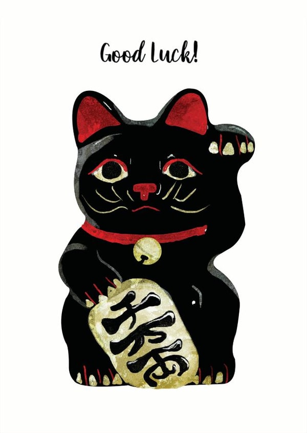 luck japan Good Luck Card 6048 created by Katherine Blower