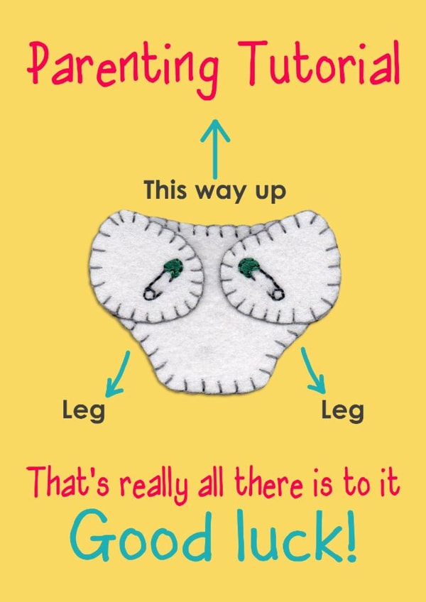 congratulations parenting New Baby Card 12033 created by Presents Felt