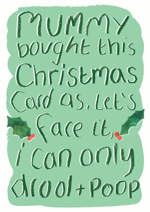 funny humour Christmas Card 9197 created by Alexia Claire