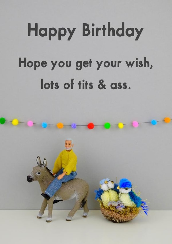 humour funny Birthday Card 11443 created by Bold & Bright Cards