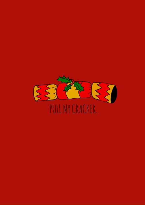 cracker holly Christmas Card 32793 created by Keepseyshop