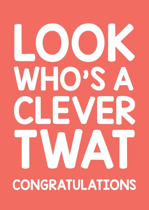 CONGRATS school Congratulations Card 8583 created by Thirty Mussels