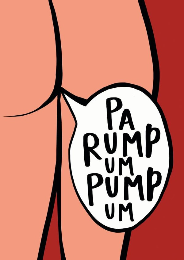 funny fart Christmas Card 13974 created by Foggish