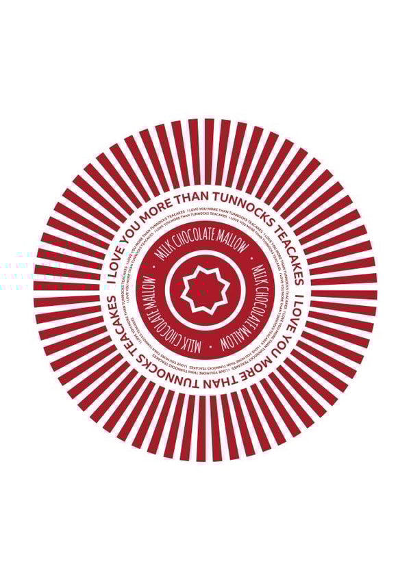 scottish teacake Anniversary Card 22890 created by Christina Connelly