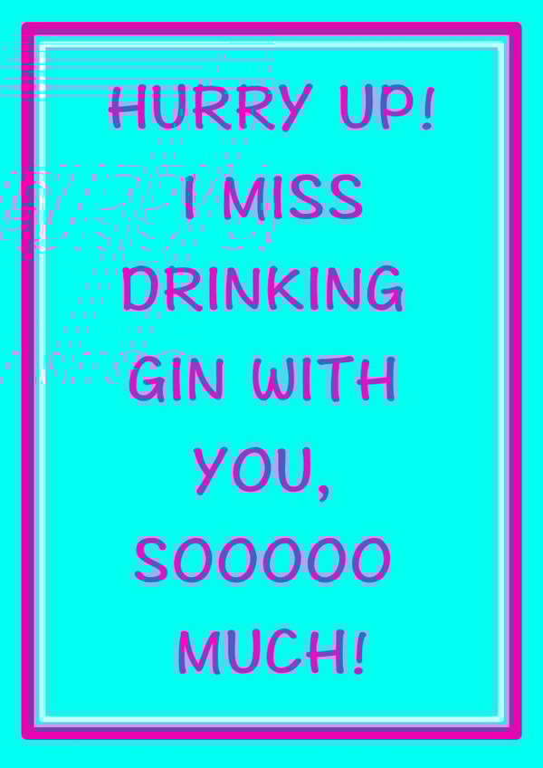 Gin pregnancy Card 31465 created by If Dogs Could Fly