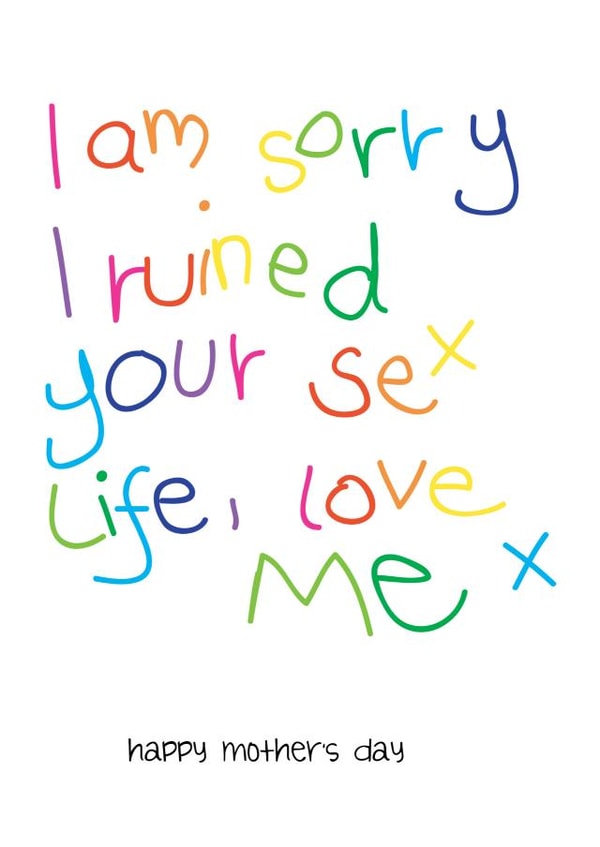 I ruined Mothers Day Card 38023 created by Lucy Likes It