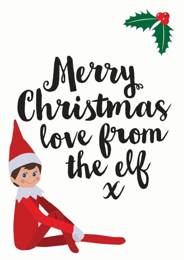 merry xmas Christmas Card 9379 created by Kyleigh Orlebar