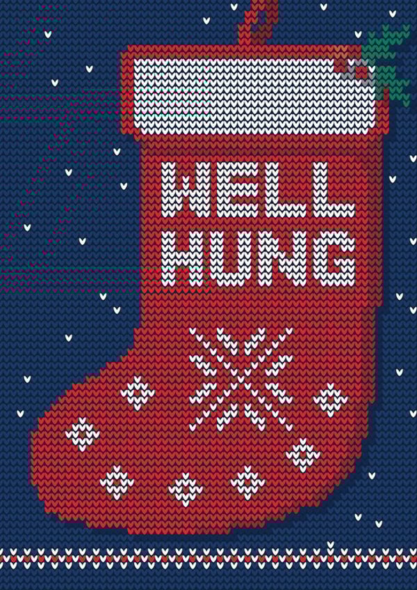 knitted jumper Christmas Card 12146 created by Brainbox Candy