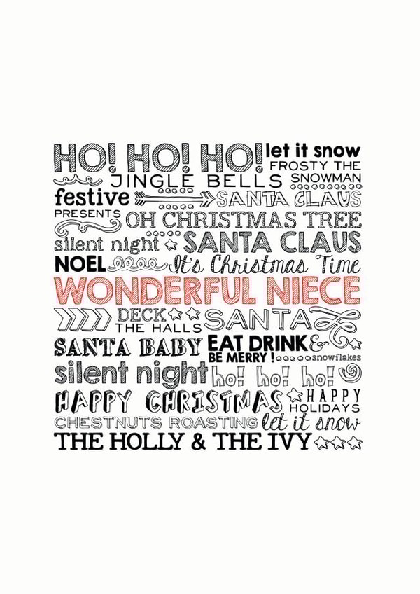 xmas wonderful Christmas Card 12778 created by Little Red Cherry