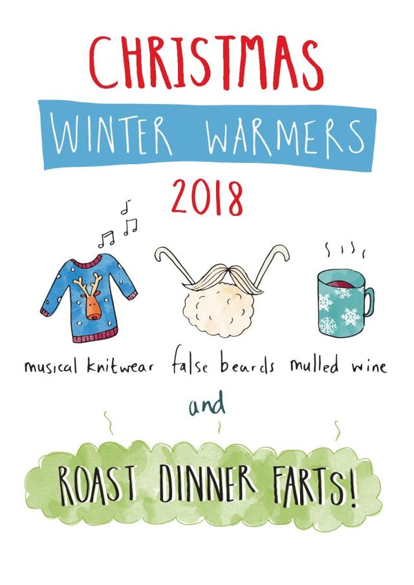 winter warmer Christmas Card 37606 created by SmellyCardStudio