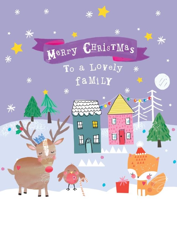 Merry lovely Christmas Card 6077 created by YTR Studios (Yasmin Tara)