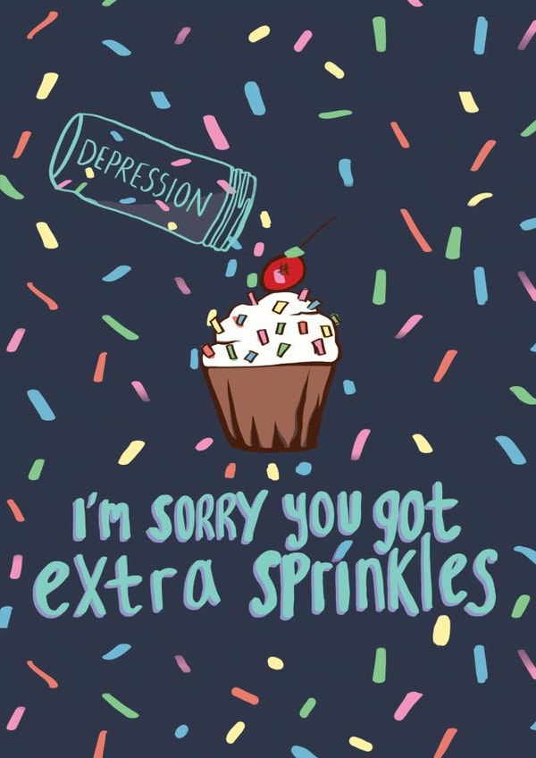 Adult Are you ok? Thinking of you Card 37676 created by Foggish