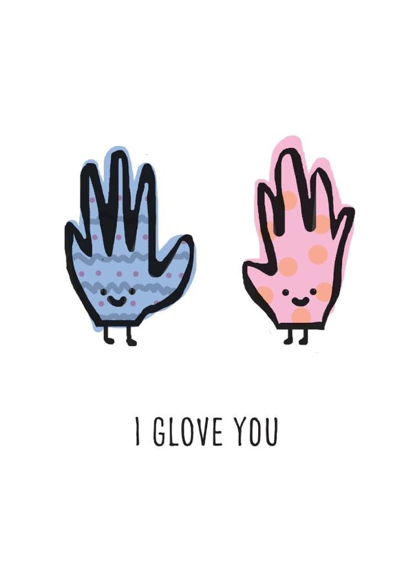 glove Card 38074 created by Laura Walker-Beaven