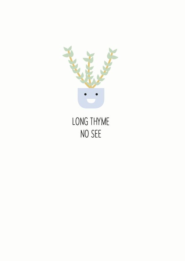 long thyme Card 27099 created by PAP