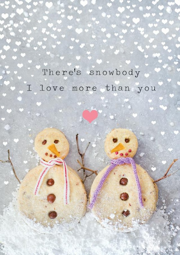 snowman snow Christmas Card 13780 created by LAURA TRUBY DESIGNS