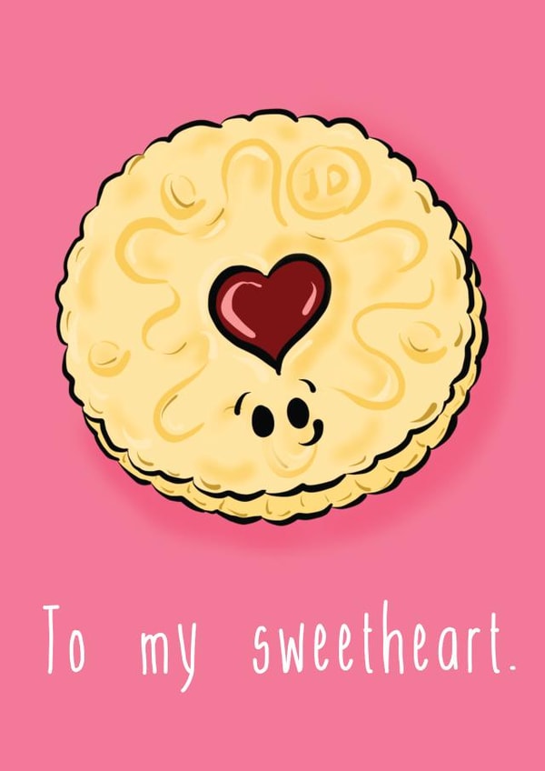 To my sweetheart.  created by The Taste Buds