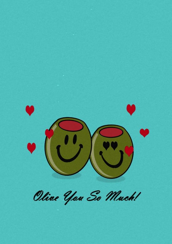 olive you Anniversary Card 35931 created by Steven Hayhurst