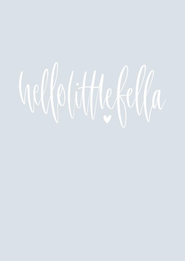 hello little New Baby Card 13462 created by Mel Devine