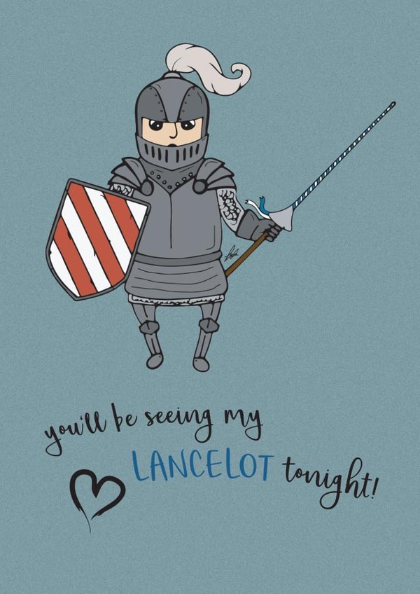 knight sir Anniversary Card 33941 created by Black Fell