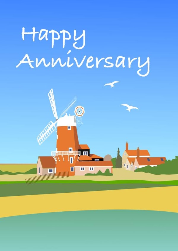 Happy Anniversary Card 34484 created by Michael Walsh